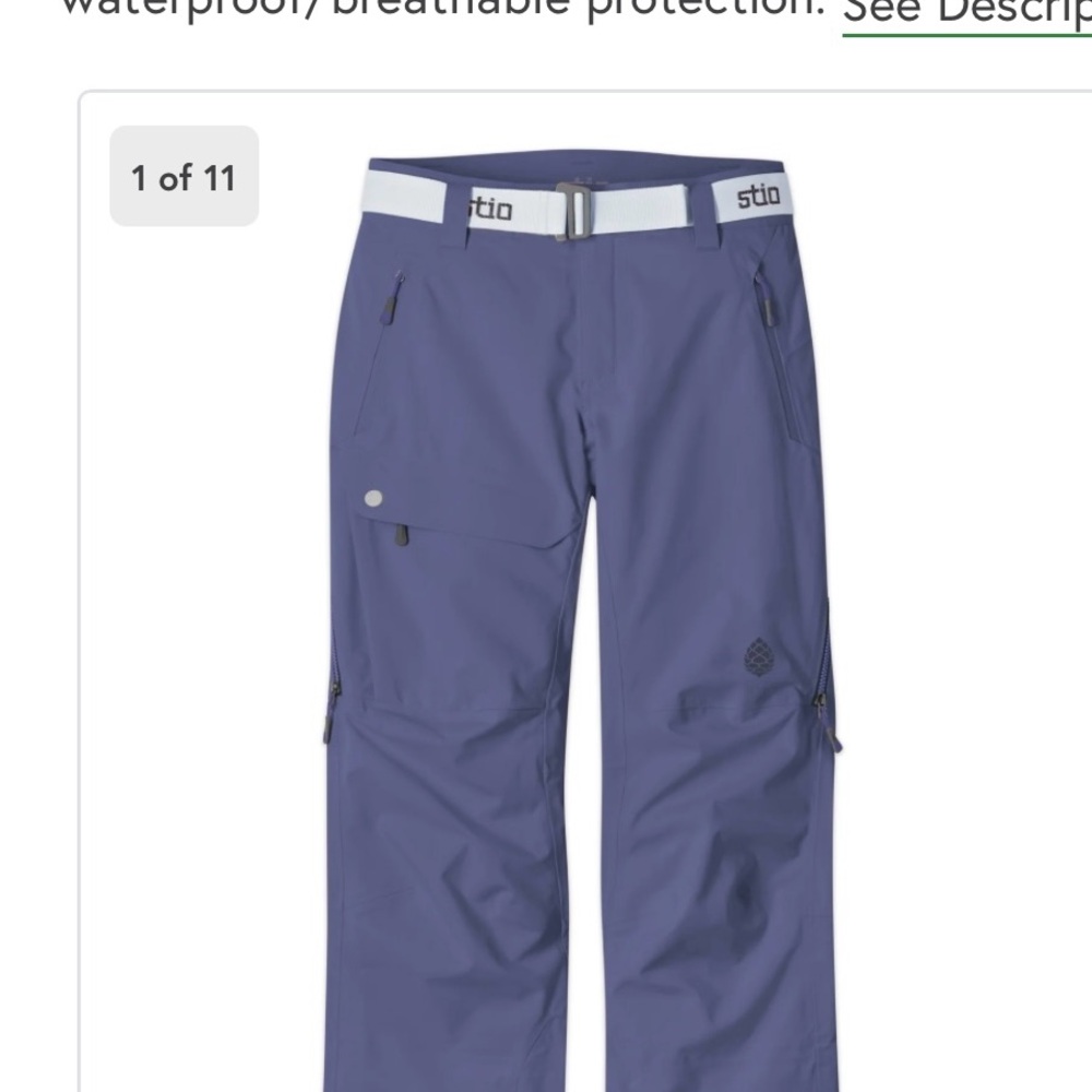 Stio XL Women’s Credential Pant